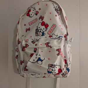 Hello Kitty White Backpack